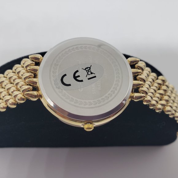 CRRJU Gold Bracelet Watch Stainless Steel Back Water Resistant (NWOT) - Picture 8 of 9